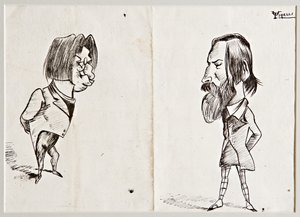 Karikaturen von Umberto Tirelli