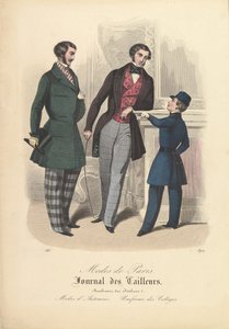 892 aus Modes de Paris, Journal des Tailleurs, 1848