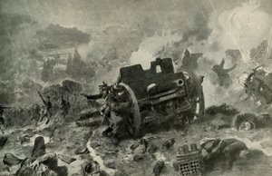 Ein brillanter französischer Angriff auf die deutsche Position in den Argonnen, 1919