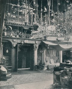 Eine Ecke im Studio von Mr. Louis C. Tiffany, 1897
