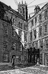 Eine Ecke von Cliffords Inn, 1903
