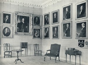 Eine Ecke des Salons, 1926 von Unbekannt