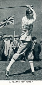 Ein Golfspiel, 1924 von Unbekannt