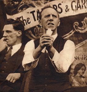 A. J. Cook führte die Bergleute und die Bergleute führten den Streik, ca. 1926, 1938 von Unbekannt