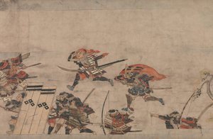 Eine lange Geschichte für eine Herbstnacht Aki no yo nagamonogatari, ca. 1400