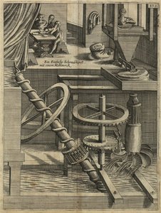 Eine Mühle als Perpetuum mobile, 1629