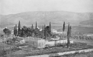 Ein Kloster am Fuße des Hymettus, 1913 von Unbekannt