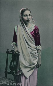 Eine Parsi-Dame, um 1930er Jahre