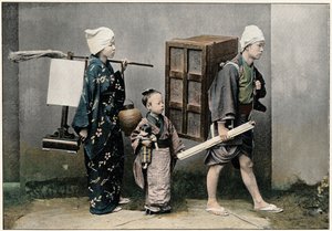 Ein Umzug, ca. 1890