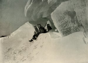 Ein Schneewächte, ca. 1908, 1909