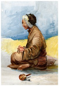 Ein tibetischer Wahrsager, 1898