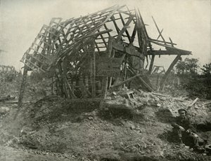Ein Dorf an der Westfront, 1919 von Unbekannt