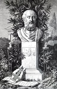 Eine Büste von Platon von Unbekannt
