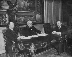 Eine Finanzkonferenz der Alliierten, Paris, 1915