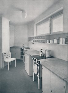 Eine Küche, entworfen von Professor Oswald Haerdtl, Wien, 1935 von Unbekannt