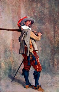 Ein Musketier, um 1600-1650, 1908-1909