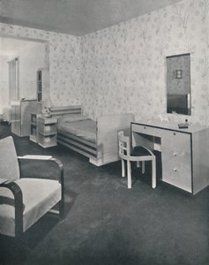 Ein Kinderzimmer entworfen für die Frankl Galleries, Inc., 1933 von Unbekannt