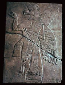 Ein schützender assyrischer Genie