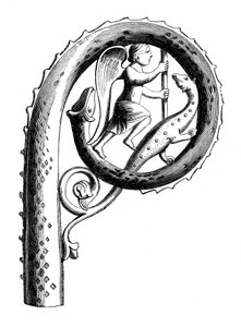 Abtsstab, 13. Jahrhundert, 1870
