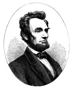 Abraham Lincoln 1809-1865, US-Präsident