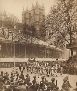Von Tausenden in Westminster gefeiert von Unbekannt