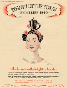 Mit Freude gefeiert in ihrer Zeit, Toasts der Stadt - Emmeline 1840, 1940 von Unbekannt
