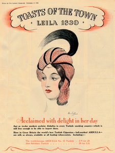 Mit Freude gefeiert in ihrer Zeit, Toasts der Stadt - Leila 1830, 1940 von Unbekannt