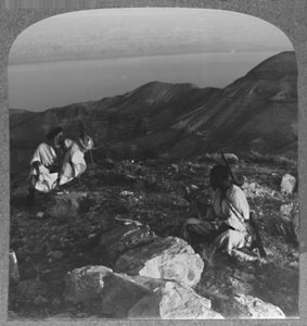 Über das Tote Meer von Machaerus, ca. 1900