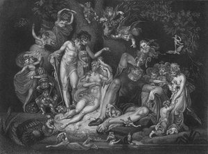 Akt IV Szene i aus Ein Sommernachtstraum von Unbekannt