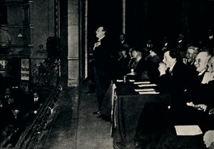 Ansprache bei einer öffentlichen Versammlung im Finsbury Park, 1924, 1945