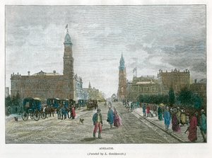Adelaide, Südaustralien, Australien, ca. 1890 von Unbekannt