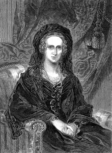 Adelaide von Sachsen-Coburg-Meiningen 1792-1849, deutsch-geborene Königin-Gemahlin von Wilhelm IV., 1849