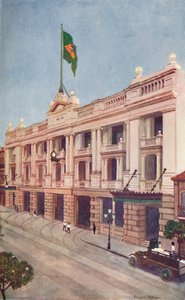 Verwaltungsbüros der Rio Tramway, Light and Power Company, 1914 von Unbekannt