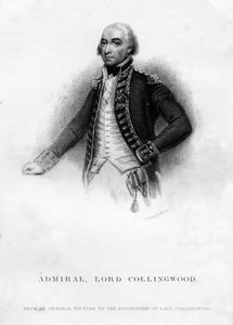 Admiral Cuthbert Collingwood 1750-1810, 1. Baron Collingwood, 1837