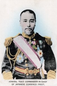 Admiral Togo, Oberbefehlshaber der japanischen Kombinierten Flotte, um 1903-1905