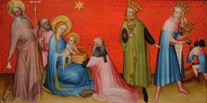 Anbetung der Heiligen Drei Könige mit dem Heiligen Antonius Abt