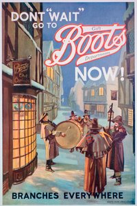 Werbung für Boots the Chemists, 1924 von Unbekannt