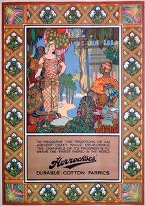 Werbung für Horrockses-Stoffe, 1920 von Unbekannt
