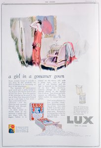 Werbung für Lux Seife