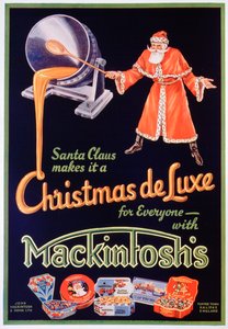 Werbung für Mackintoshs Toffees, 1934 von Unbekannt