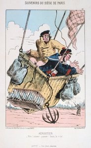 Aerostier, Belagerung von Paris, 1870-1871 von Unbekannt
