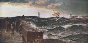 Nach dreitägigem Sturm, 1885, ca. 1902