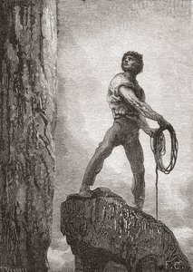 Nach einem Werk von Gustave Doré aus dem Buch 