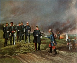 Nach der Schlacht von Sedan, 1. September 1870 von Unbekannt