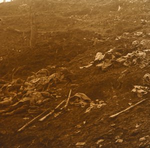 Nach dem Angriff, Les Éparges, Nordfrankreich, 1915 von Unbekannt