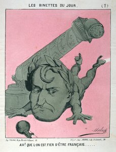 Ah! Wie stolz ist man, Franzose zu sein, 1871 von Unbekannt