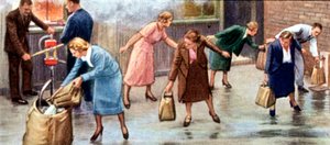 Luftschutzmaßnahmen, Zigarettenkarte, Britisch, 1938 von Unbekannt