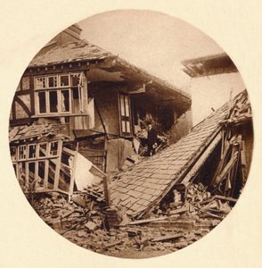 Luftangriffsschäden in Croydon, 1915, 1935