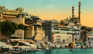 Alamgir-Moschee und Ghat, Benares