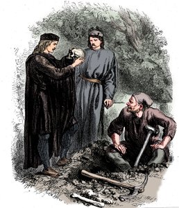 Ach, armer Yorick! Ich kannte ihn, Horatio, ca. 1850